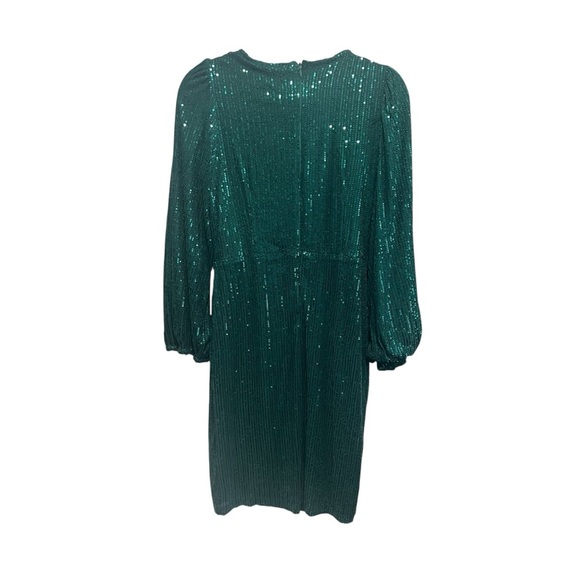 Ivy City Co Jagger Dress in Green Sequin in size Small, New with Tags - Picture 5 of 8